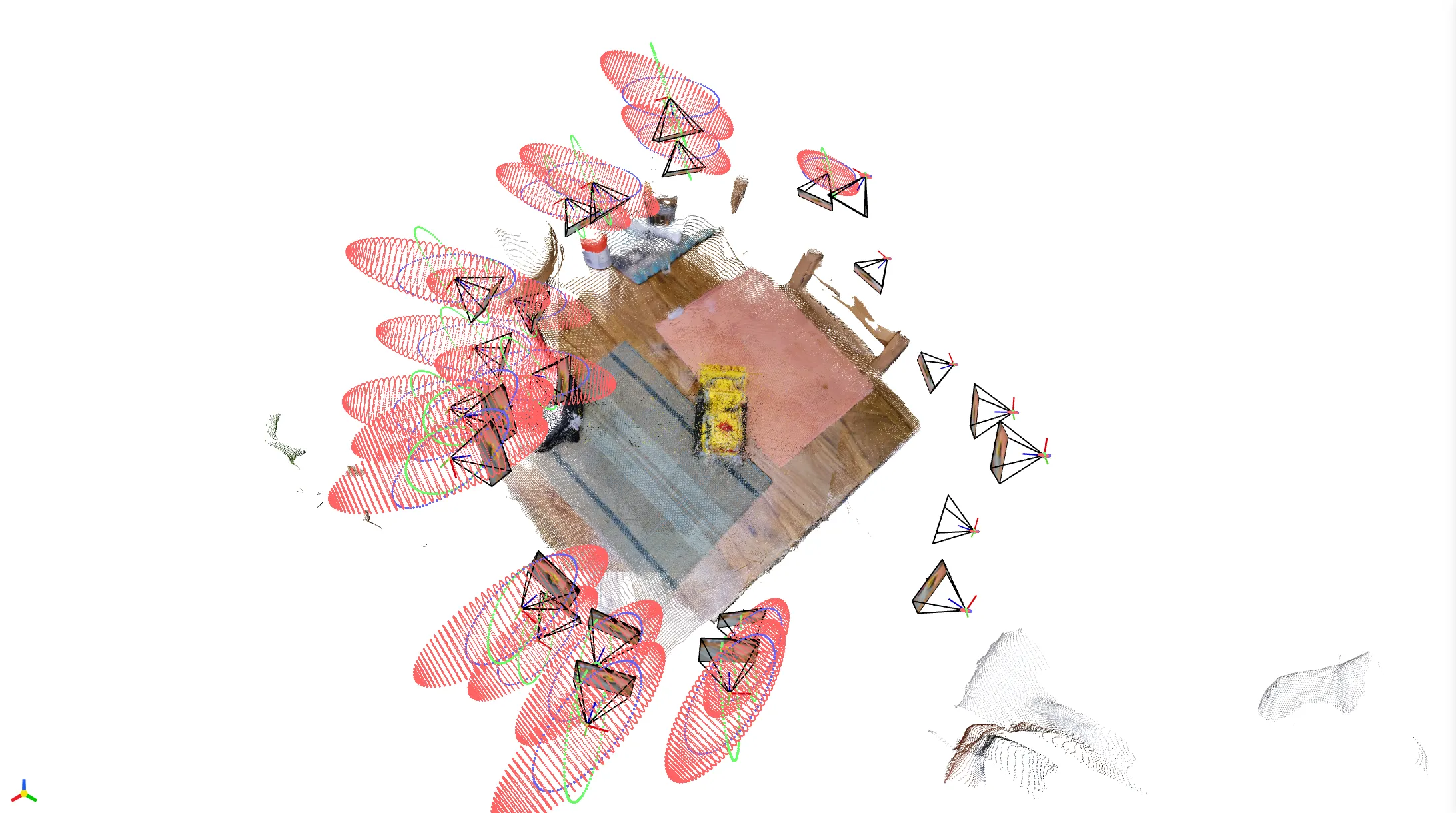 Uncertainty ellipsoid render